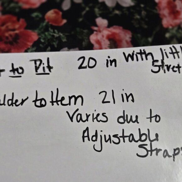 382. Ambiance Apparel Size Large Sheer Tank - Picture 7 of 7